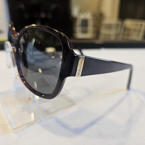 NAUTICA SUNGLASSES WOMENS FRAME NLS6002 518 PURPLE 58-18-135 OVERSIZED - Picture 2 of 8